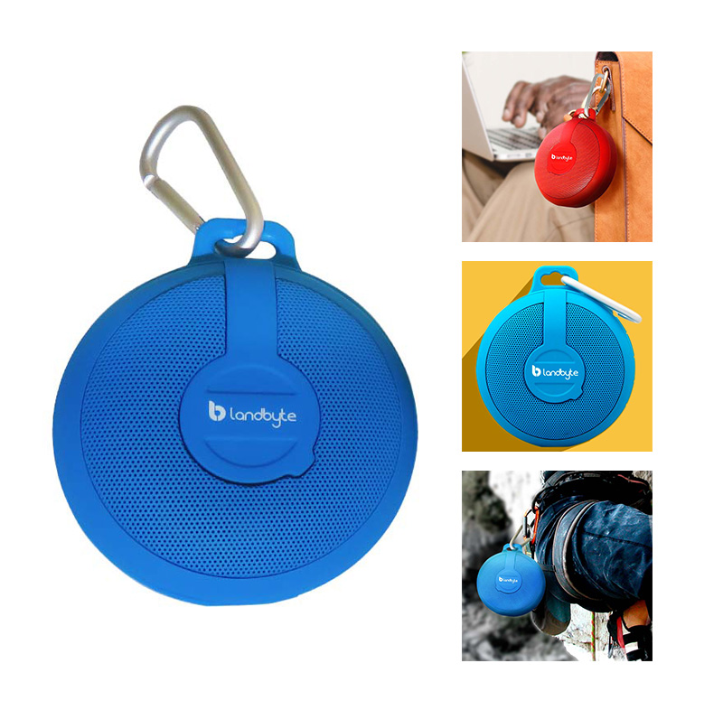 Parlante inalámbrico LandByte BV210, Bluetooth, Micro-SD, recargable.