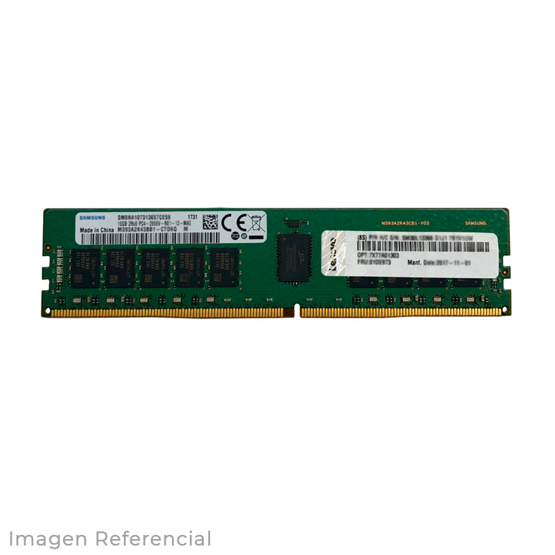Memoria Lenovo ThinkSystem 16GB TruDDR4-3200 MHz (2Rx8 1.2V) RDIMM