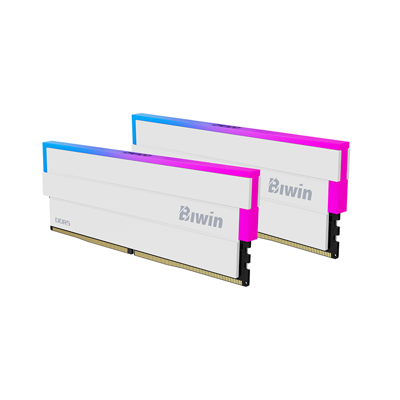 Memoria UDIMM Biwin Black Opal DW100 RGB, 32GB (2x16GB) DDR5-6000, PC5-48000, CL34, 1.35V