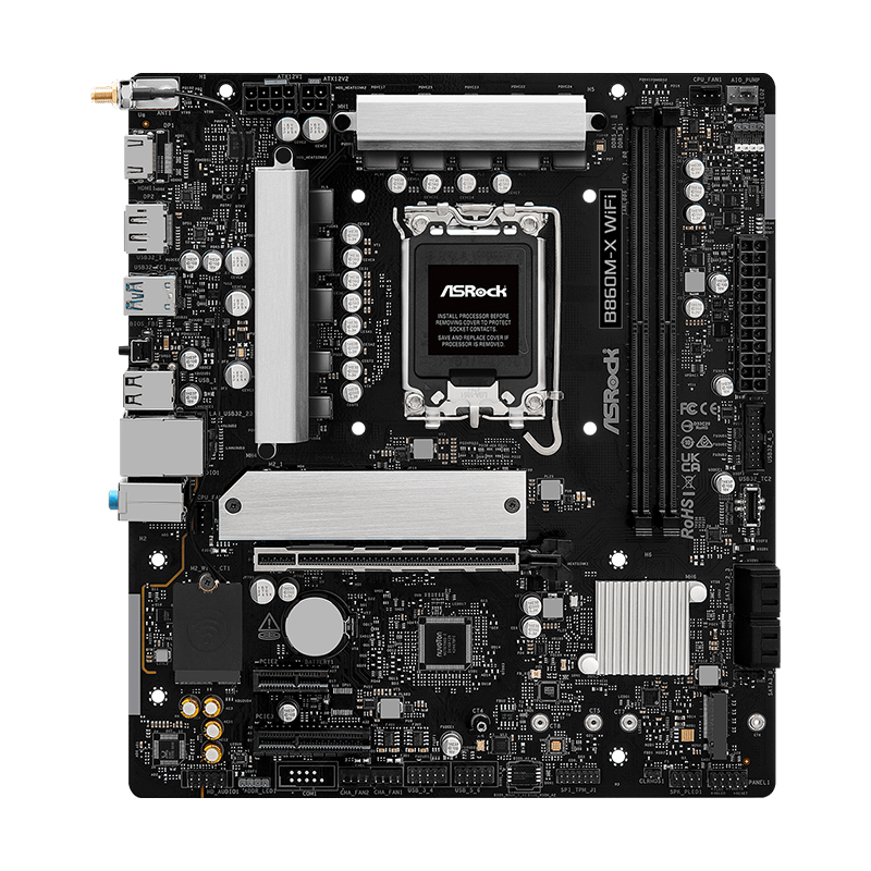 Motherboard ASROCK B860M-X WiFi, Chipset Intel B860, LGA 1851, HDMI, DP, ATX