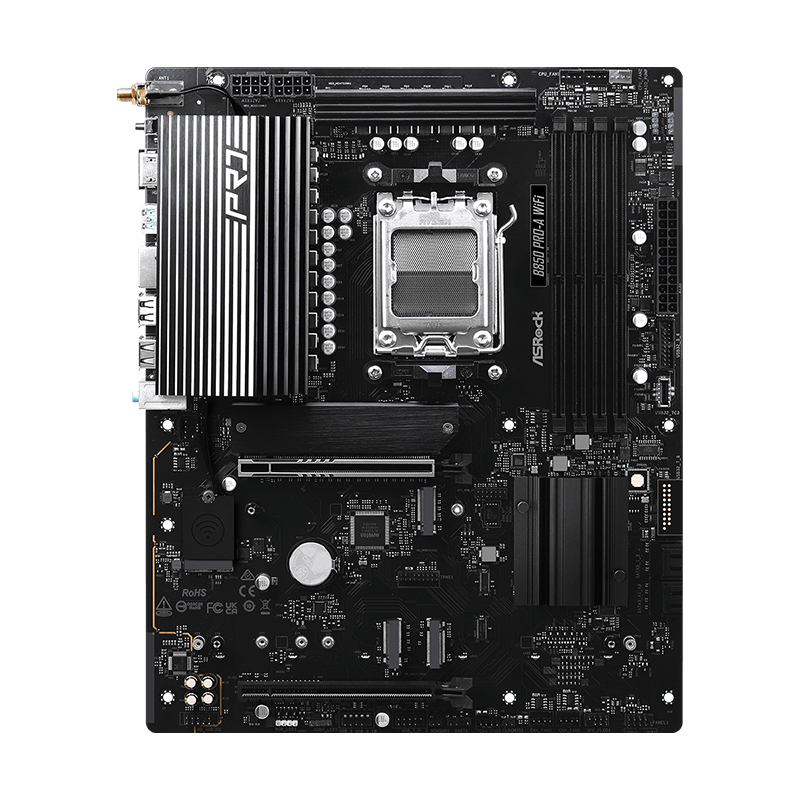 Motherboard ASROCK B850 Pro-A WiFi, Chipset AMD B850, Socket AMD AM5, ATX