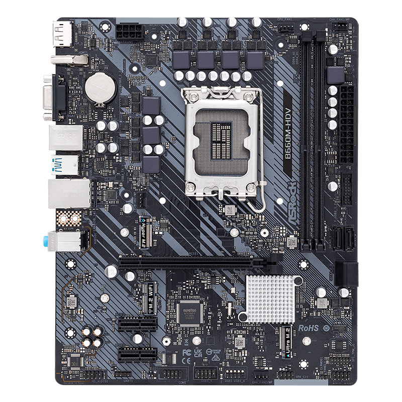 Motherboard ASROCK B660M-HDV, Chipset Intel B660, LGA1700, mATX