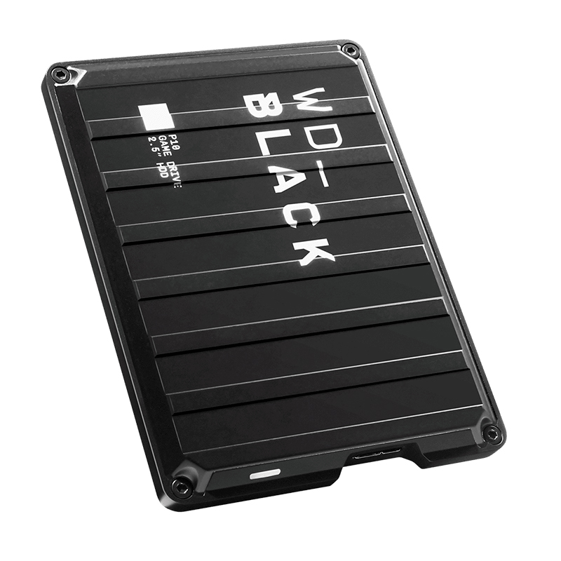 Disco duro externo Western Digital Black P10 Game Drive, 4 TB, USB 3.2 Gen 1 hasta 5GB/s