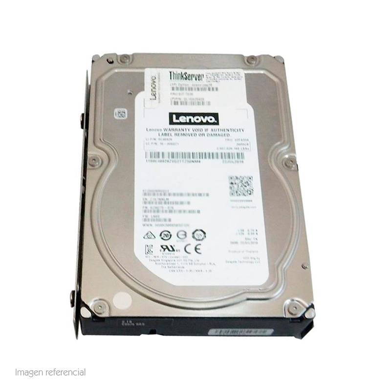 Disco duro Lenovo, 8TB, SAS 12.0 Gb/s, 7200 RPM, 3.5".