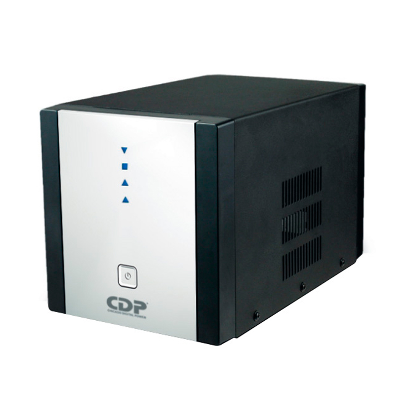 Regulador de voltaje CDP R-AVR 2408i, 2400VA, 1800W, 220V, 8 tomacorrientes.
