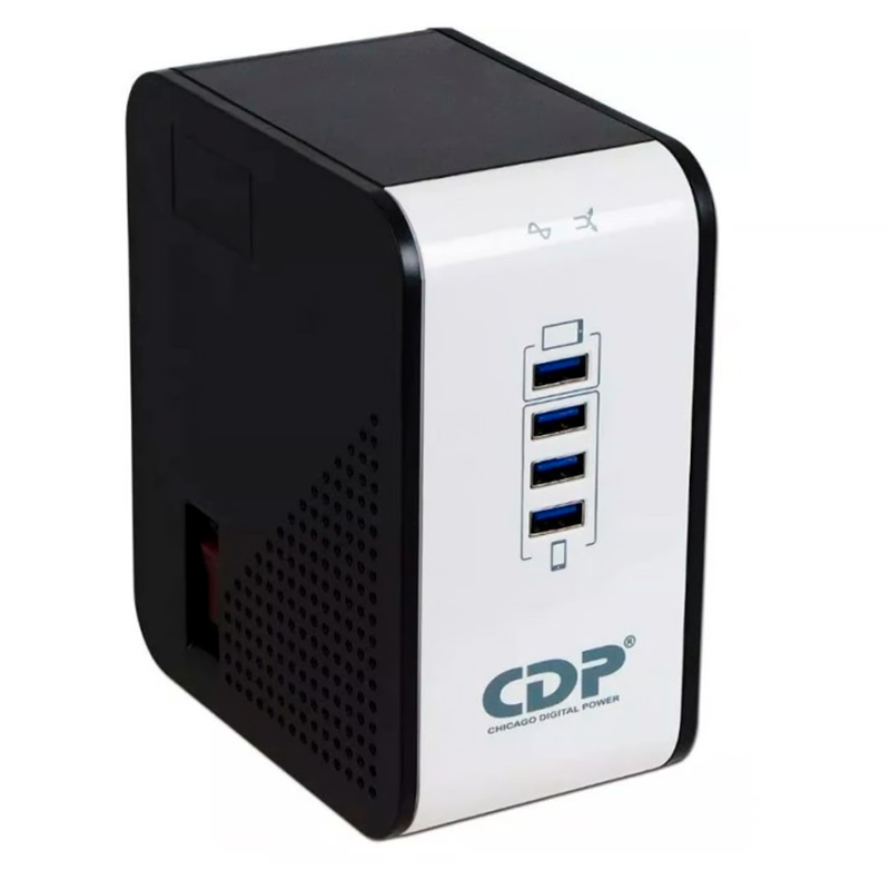 Regulador de voltaje CDP R2CU-AVR1008i, 1000VA / 500W, 170-270 VAC.