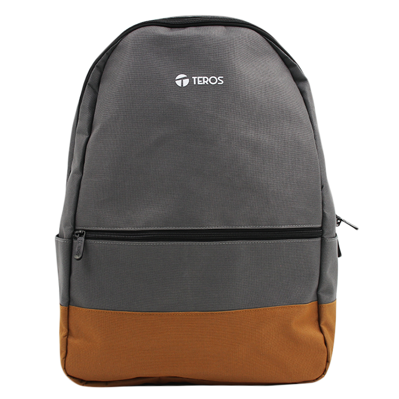 BACKPACK TEROS NOVA GREY/BROWN TE-ACS9020GR,para notebooks de hasta 15.6"