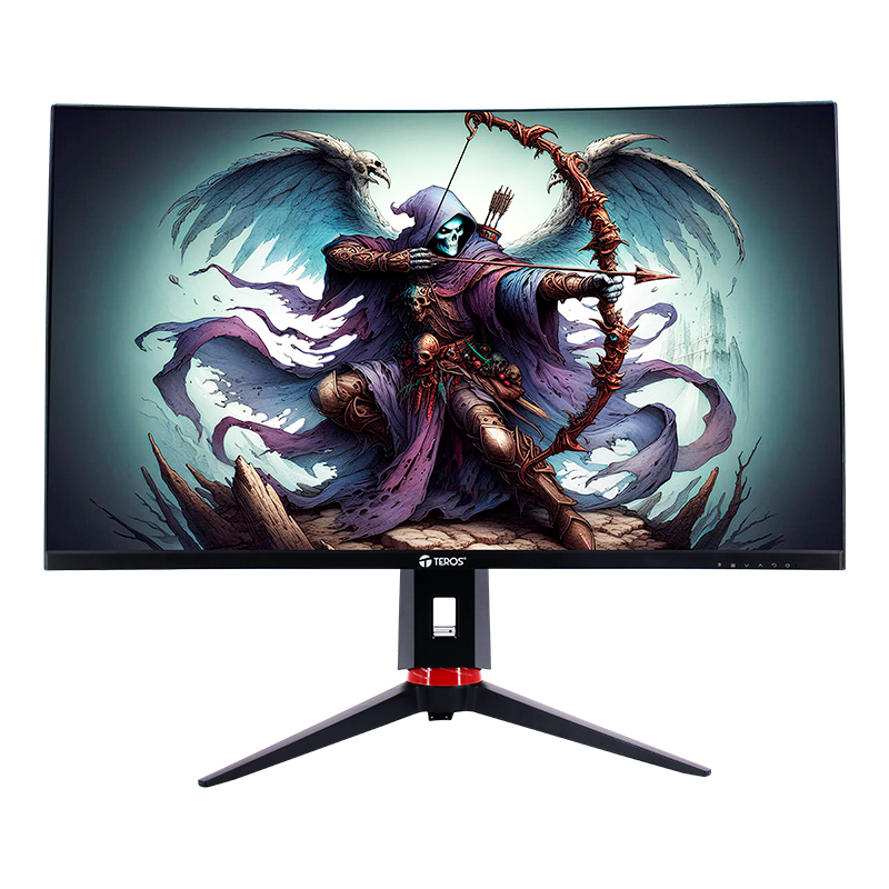Monitor curvo gaming TEROS TE-3215G, 31.5 FHD VA, 165 Hz, 1 ms, HDMI, DP