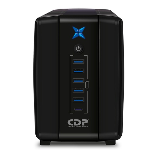 [ 472323] UPS CDP R-UPR758i, Interactivo, 750VA, 375W, 220Vca / 50/60Hz (Ajuste Automático)