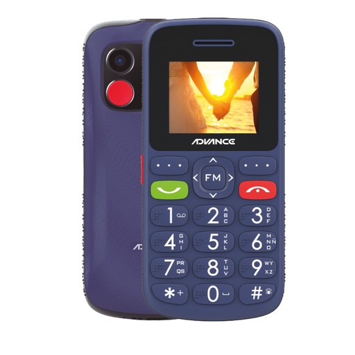 [ 434754] Teléfono celular Senior 4G ADVANCE HL2460, 1.77", Radio FM Wireless, Desbloqueado.
