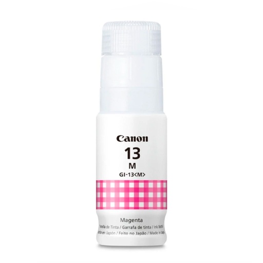 [ 399077] Botella de tinta Canon GI-13 / Color Magenta / 70ml