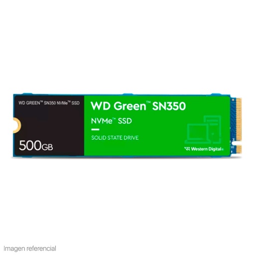[ 422502] Unidad en estado solido Western Digital Green SN350 NVMe, 500GB M.2 2280