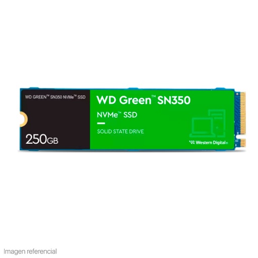 [ 422501] Unidad en estado solido Western Digital Green SN350 NVMe, 250GB M.2 2280