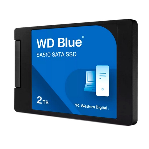 [ 446097] Unidad en estado solido Western Digital Blue, WDS200T3B0A, 2TB, SATA 6Gb/s, 2.5", 7mm.