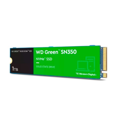 [ 426363] Unidad en estado solido WD Green SN350 NVMe 1TB M.2 2280, PCIe Gen3 x4 NVMe v1.3