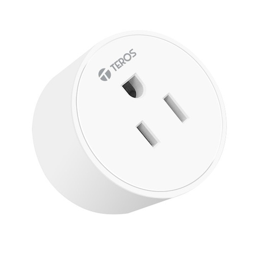 [ 424100] Enchufe / Tomacorriente inteligente TEROS TE-9101W, Wi-Fi, incluye 1 x toma, color blanco