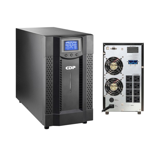 [ 221441] UPS CDP UPO11i(AX), On-Line, 3000VA, 3000W, 220VAC, 6 salidas IEC-C13/14.