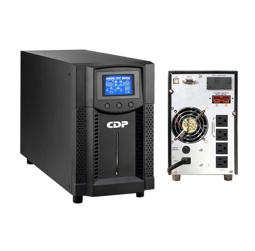 [ 221439] UPS CDP UPO11i(AX), On-Line, 1000VA, 1000W, 220VAC, 4 salidas IEC-C13/14 .