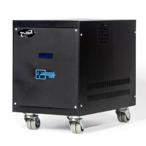 [ 156609] Estabilizador Elise Ieda Poder Safe LCR10K-4.5%, Solido, 10kVA, 220V, Bornes de salida.