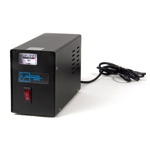 [ 19026] Estabilizador Elise Ieda Poder Safe LCR15-4.5%, Solido, 1.5kVA, 220VAC, 4 tomas a 220VAC.