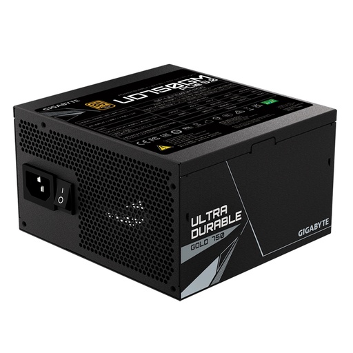 [ 449563] Fuente de alimentación Gigabyte UD750GM PG5, 750W, 80 PLUS Gold Certified, Formato ATX.