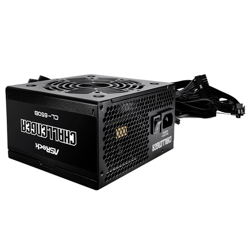 [ 474748] Fuente de alimentación Asrock, 650W, ATX, 80 Plus Bronze.