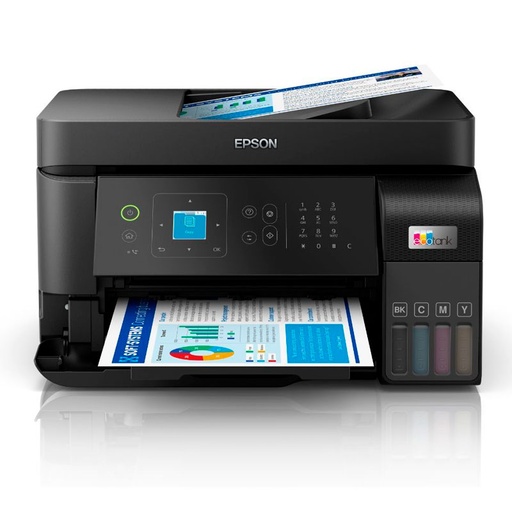[ 411302] Impresora Multifuncional Epson EcoTank L5590, Imprime/Escanea/Copia/Fax/USB/LAN/Wi-Fi
