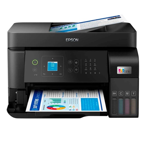 [ 435757] Impresora Multifuncional Epson EcoTank L5590, Imprime/Escanea/Copia/Fax/USB/LAN/Wi-Fi