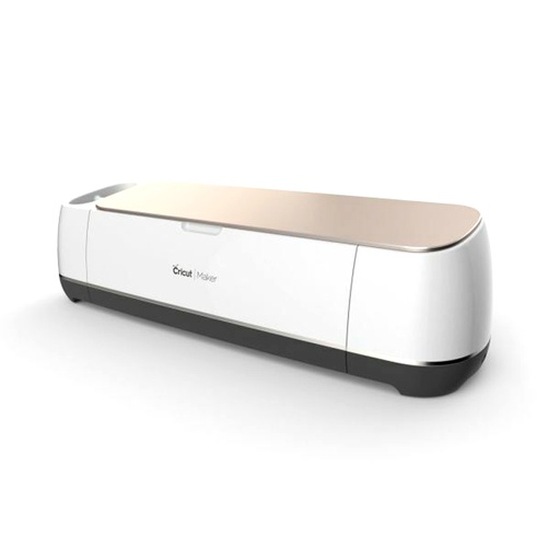 [ 456782] Cricut | Máquina de Corte Inteligente Maker | Plotteadora de Vinilo | Color Champagne