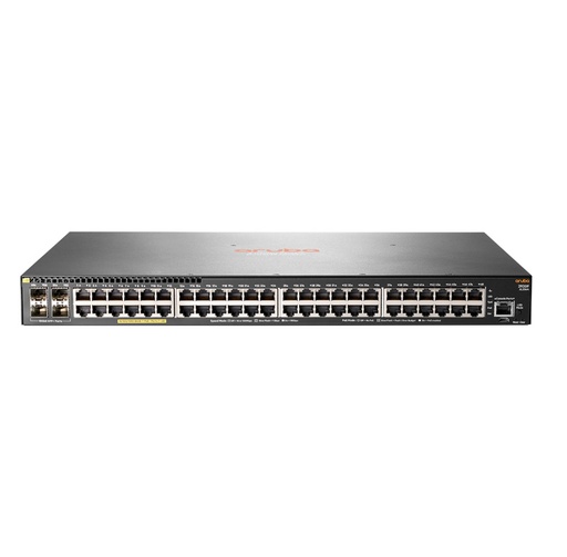 [ 227045] Switch HPE Aruba 2930F, 48 RJ-45 GbE, 4 SFP 1/10 GbE.