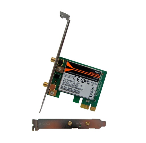 [ 127787] Tarjeta Wireless D-Link DWA-548, 802.11g/n, 300 Mbps, PCI-e, 2dBi.