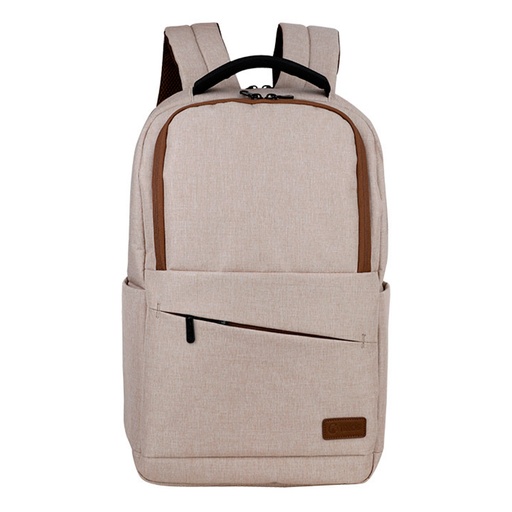 [ 422963] BACKPACK TEROS CITY BEIGE TE-ACS9012BG, para notebooks de hasta 15.6"