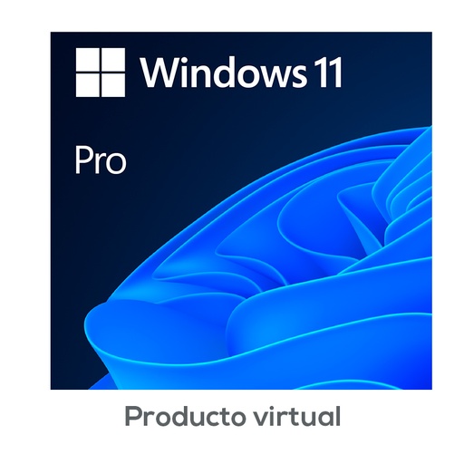 [ 392101] Sistema Operativo Microsoft Windows Pro 11, 64-bits All Languages PK Lic Online DwnLd NR