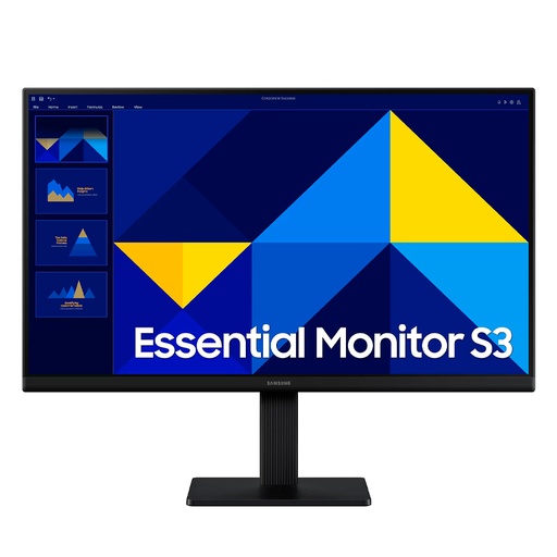 [ 467928] Monitor plano SAMSUNG Essential Monitor S3, 22" FHD IPS, 100Hz, HDMI, VGA
