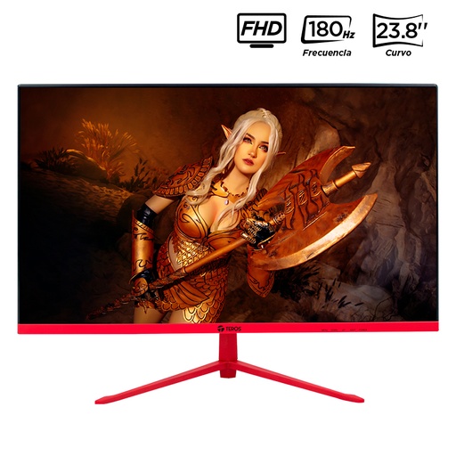 [ 442423] Monitor curvo TEROS TE-2473G, 23.8" FHD VA, HDMI, DP