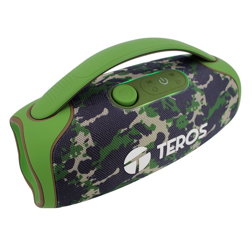 [ 445644] Parlante TEROS TE-6045G, color verde militar camuflado, 60 W