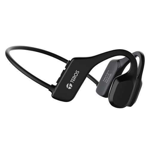 [ 422816] Audífonos de conducción ósea TEROS TE-8077N, bluetooth, negro