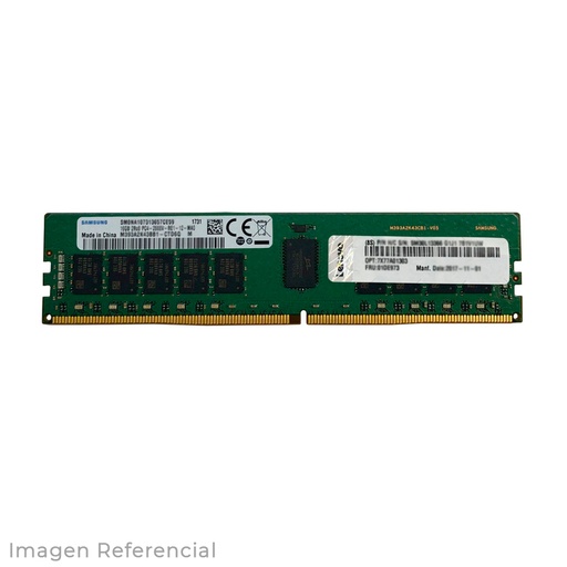 [ 438494] Memoria Lenovo ThinkSystem 16GB TruDDR4-3200 MHz (2Rx8 1.2V) RDIMM