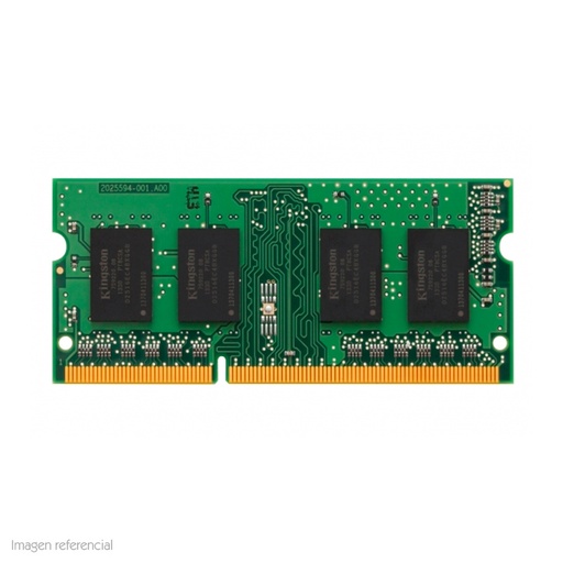 [ 369502] Memoria Kingston KVR16LS11/8WP, 8GB, DDR3L SODIMM, 1600 MHz CL-11, 1.35V
