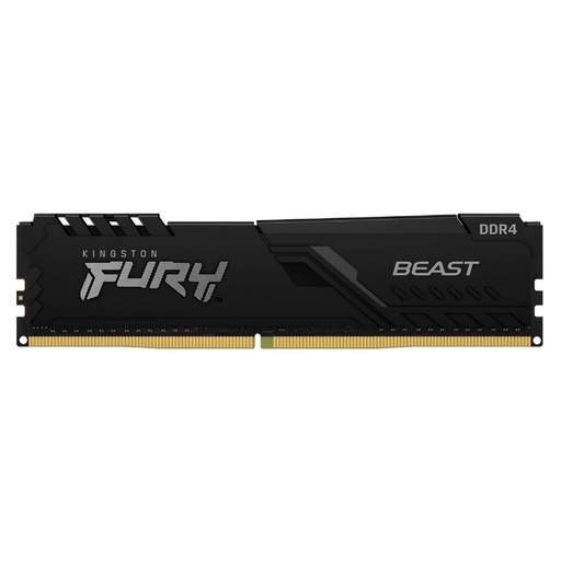[ 373165] Memoria Kingston Fury Beast, 8GB, DDR4-3200MHz, PC4-25600, CL16, 1.35V, 288-Pines, XMP 2.0