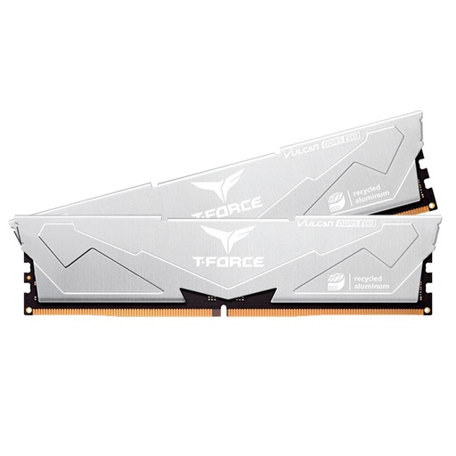 [ 434233] Memoria TEAMGROUP T-FORCE VULCAN ECO DDR5, 32GB (2x16GB) DDR5-6000MHz, CL38, 1.25V, Silver