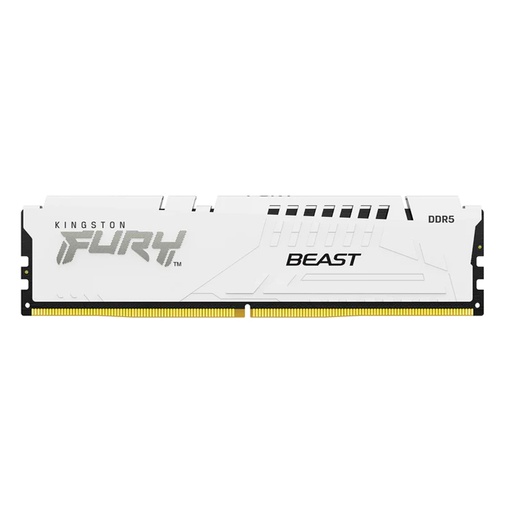 [ 415119] Memoria DIMM Kingston FURY Beast White EXPO, 16GB DDR5-5200MHz PC5-41600, CL36, 1.25V