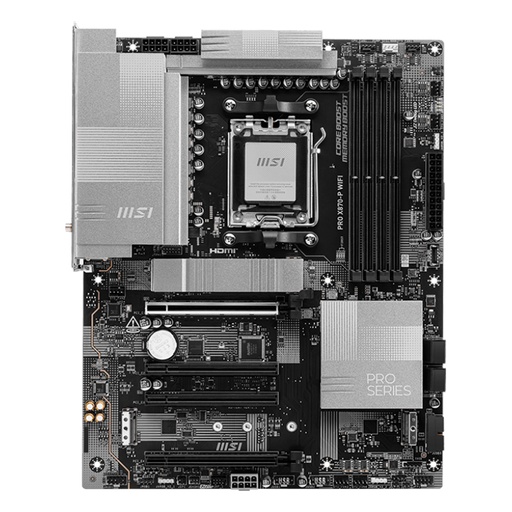 [ 456607] Motherboard MSI PRO X870-P WIFI, Chipset AMD X870, Socket AMD AM5, ATX
