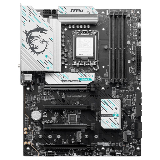 [ 471645] Motherboard MSI B860 GAMING PLUS WIFI, Chipset Intel B860, LGA 1851, HDMI, DP, ATX