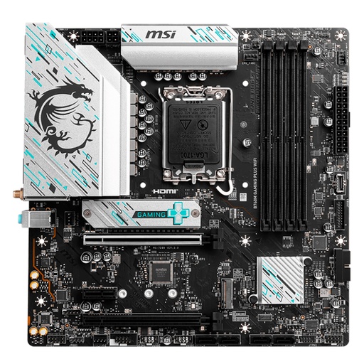 [ 452578] Motherboard MSI B760M GAMING PLUS WIFI, Chipset Intel B760, LGA1700, HDMI, DP, mATX