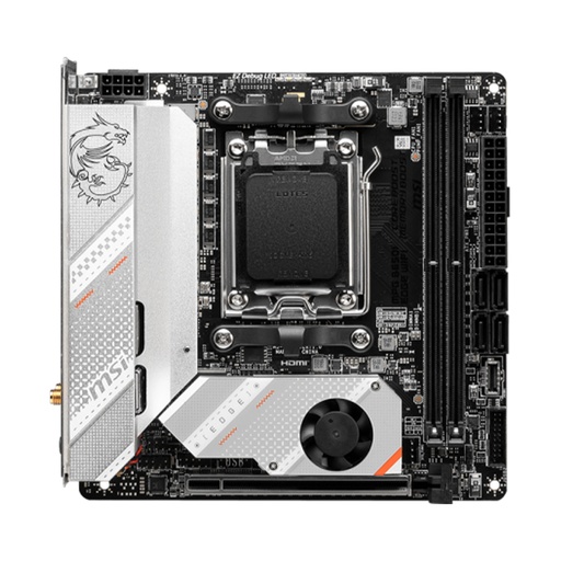 [ 469115] Motherboard MSI MPG B650I EDGE WIFI, Chipset AMD B650, Socket AMD AM5, mini-ITX