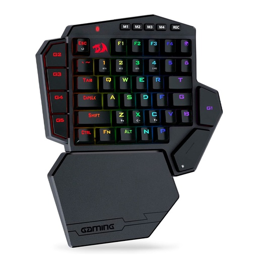[ 469730] Teclado Gamer K585 PRO Inalambrico, Mecánico para juegos con una mano/Retroiluminacion RGB
