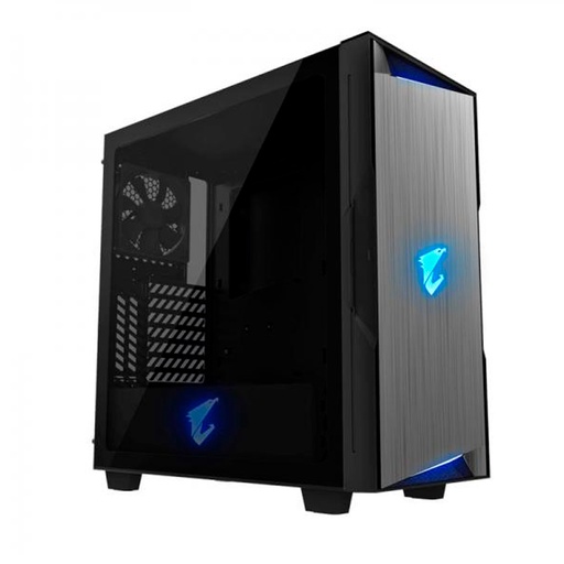 [ 359947] Case Gigabyte AORUS C300 GLASS, Mid-Tower, ATX, Negro.