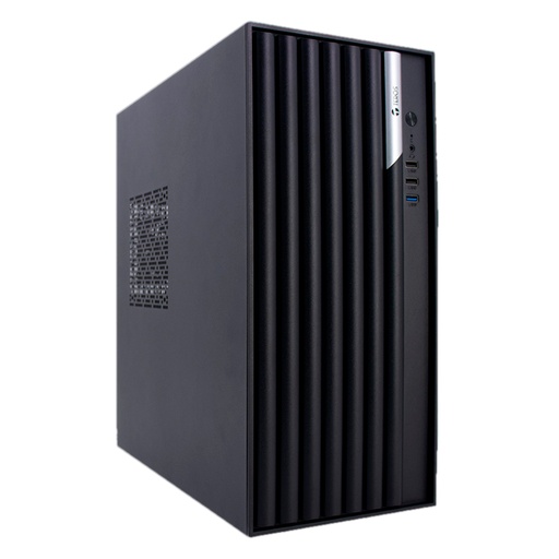 [ 449993] Case TEROS TE-1036S, Factor de forma ATX, 250 W, USB 3.0 / 2.0, audio, negro.