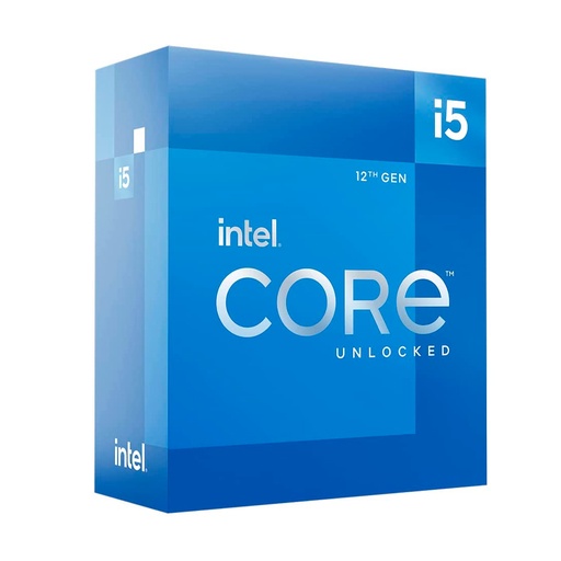 [ 378390] Procesador Intel Core i5-12600KF 3.70 / 4.90GHz, 20MB Caché L3, LGA1700, 125W, 10 nm.
